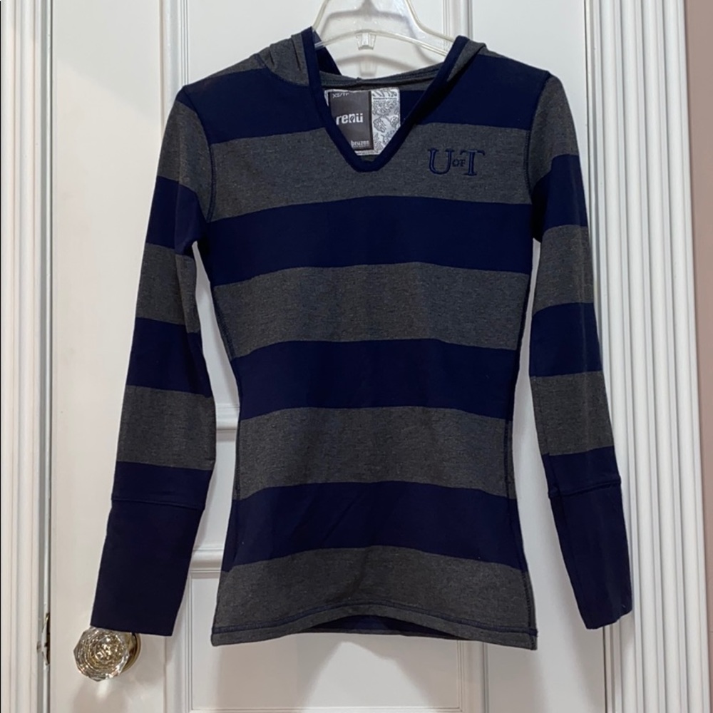 UofT tee with hoodie